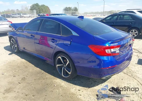 2018 Honda Accord Sport z USA, uszkodzony, nr VIN 1HGCV1F39JA122746